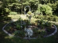 Planting in formal garden 9-24-16
