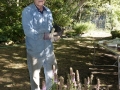 Planting in formal garden 9-24-16