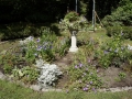 Planting in formal garden 9-24-16
